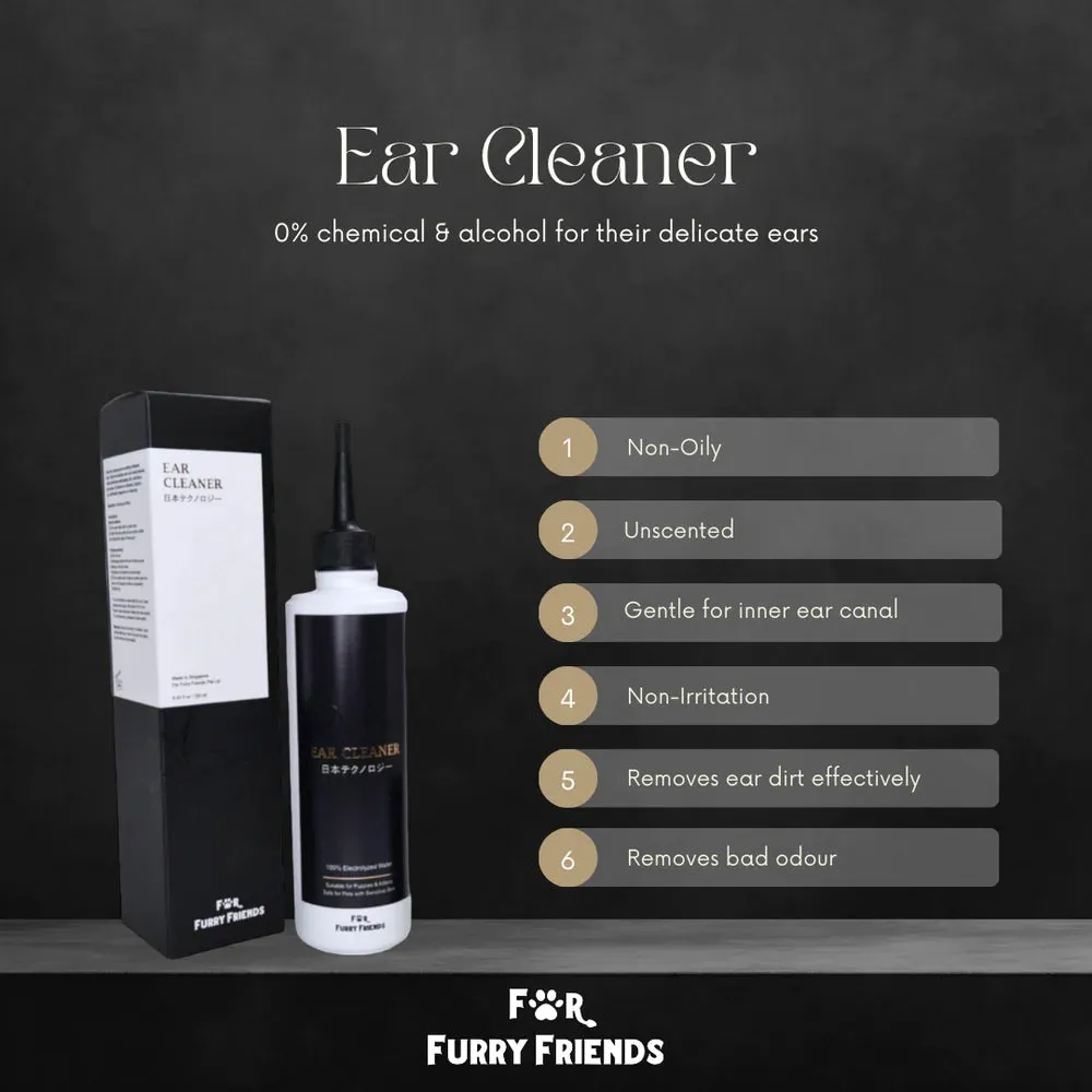 10% OFF: For Furry Friends Ear Cleaner Solution For Dogs & Cats