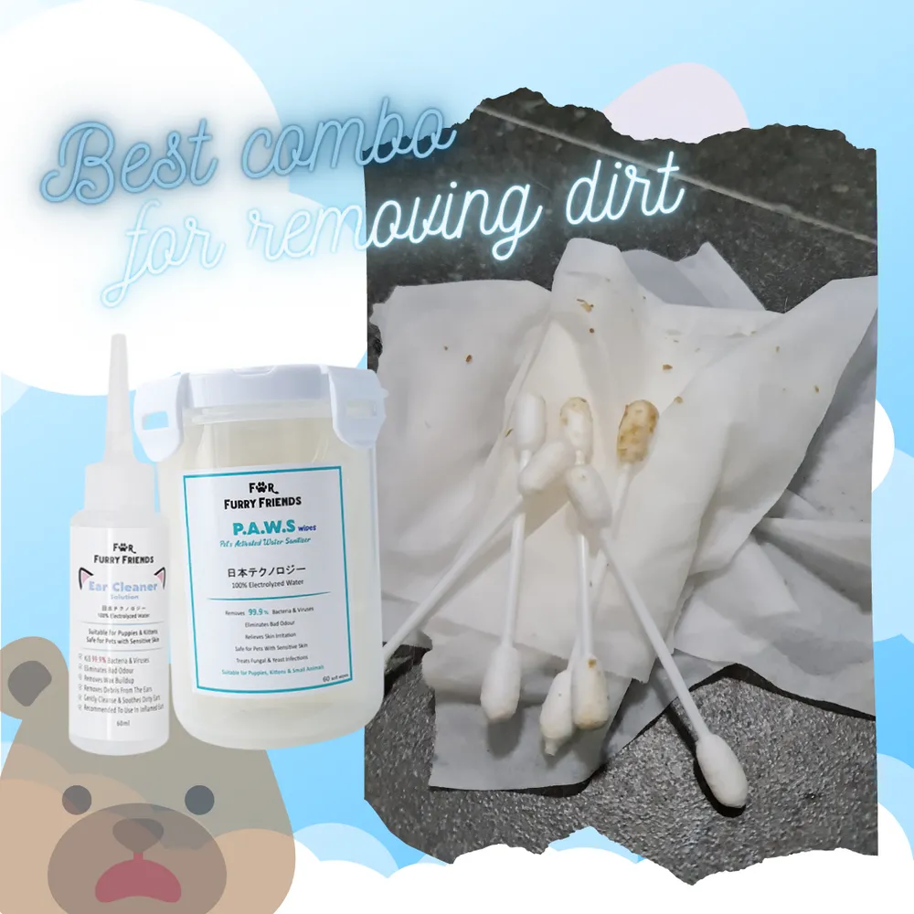 10% OFF: For Furry Friends Ear Cleaner Solution For Dogs & Cats
