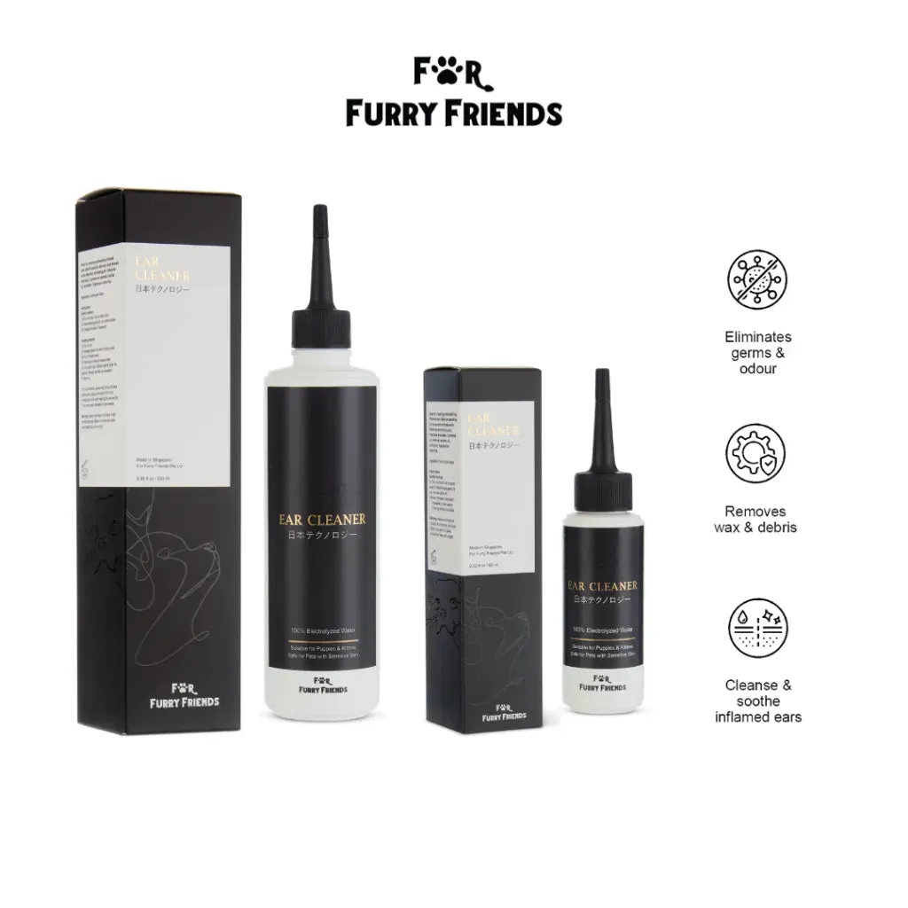 10% OFF: For Furry Friends Ear Cleaner Solution For Dogs & Cats