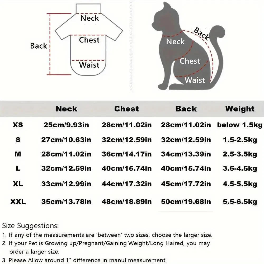 2024 New Cat Sweater | Winter Fashion Thickening Warm Sphynx Clothes | Home Comfortable Winter Dog Clothes for Devon & Puppies