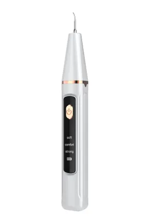 3-Speed Ultrasonic Electric Dental Cleaner with LED Light & Type-C Charging | Professional Plaque Remover Kit