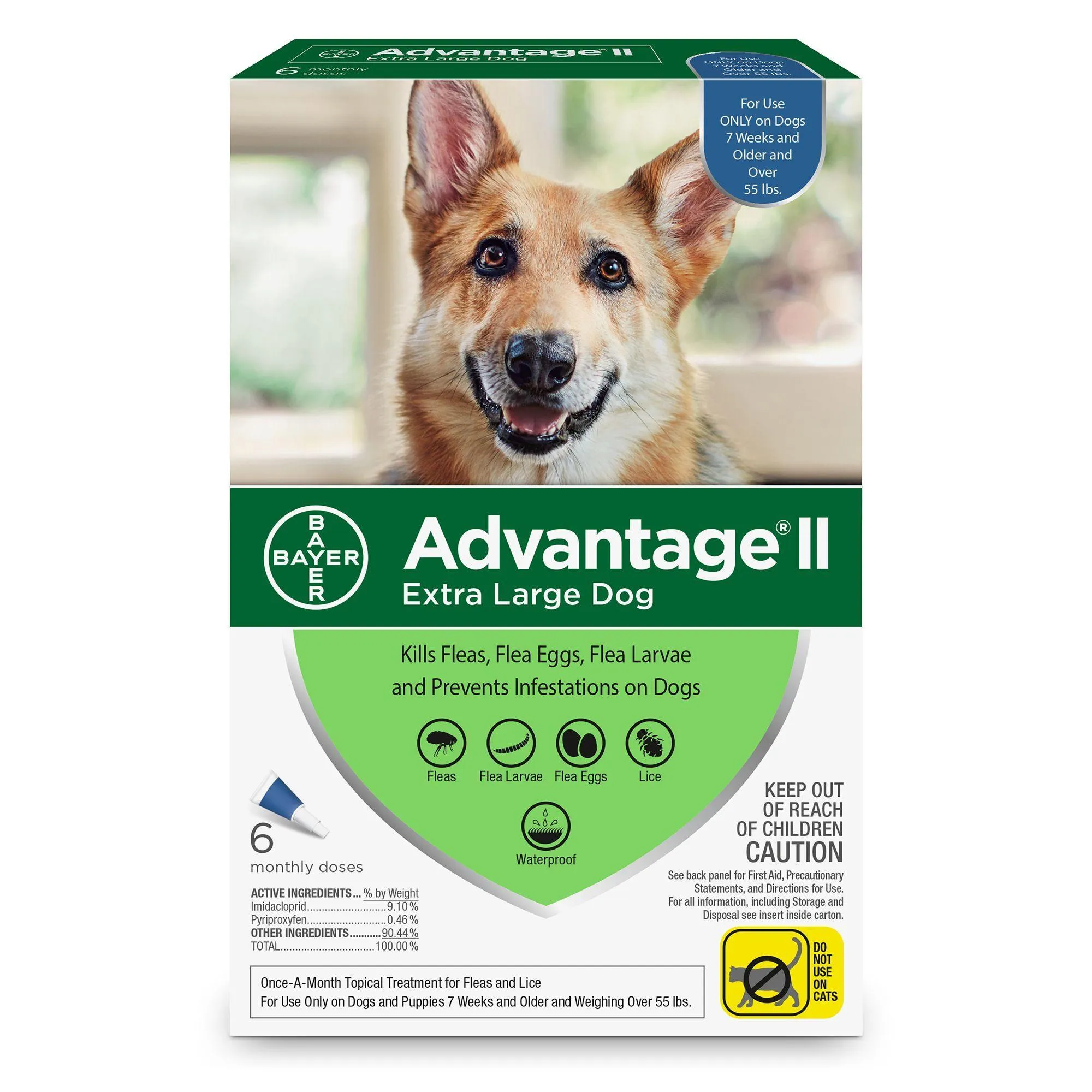 Advantage II For X-Large Dogs
