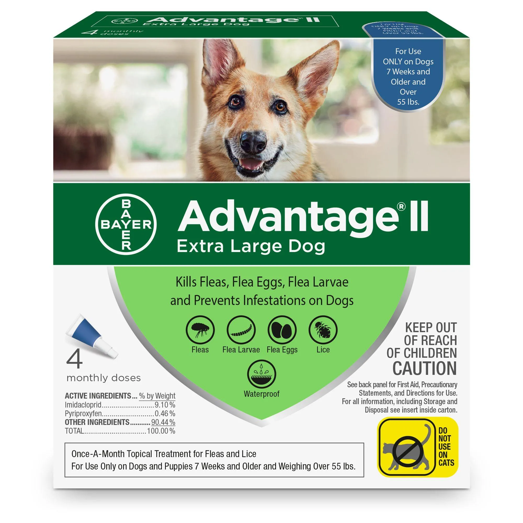 Advantage II For X-Large Dogs