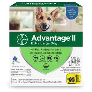 Advantage II For X-Large Dogs
