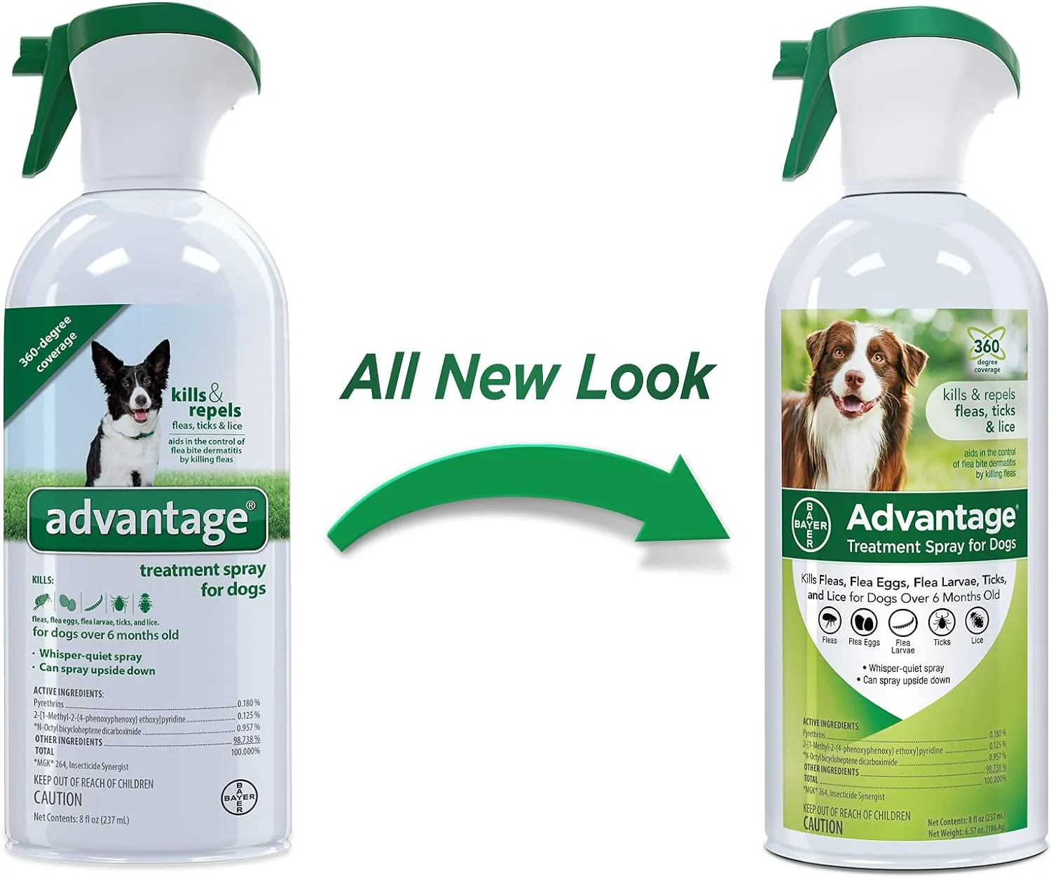 Advantage Topical & Indoor Flea & Tick Spray for Dogs / Puppies