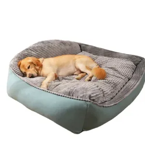 AiroPaws™ Widen & Thicken Removable Washable Anxiety Dog Bed for Large Dogs | Human-Size Dog Bed