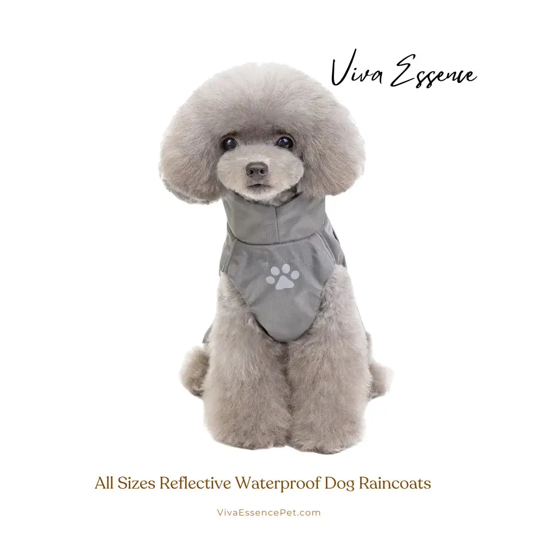 All Sizes Reflective Waterproof Dog Raincoat