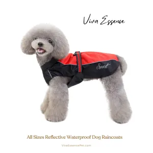 All Sizes Reflective Waterproof Dog Raincoat