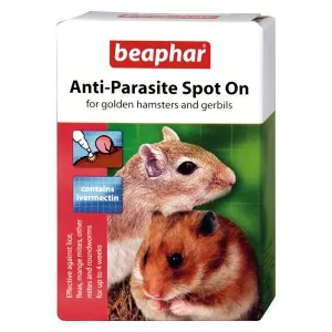 Beaphar Anti Parasite Spot On Hamster Gerbil 4 week pack