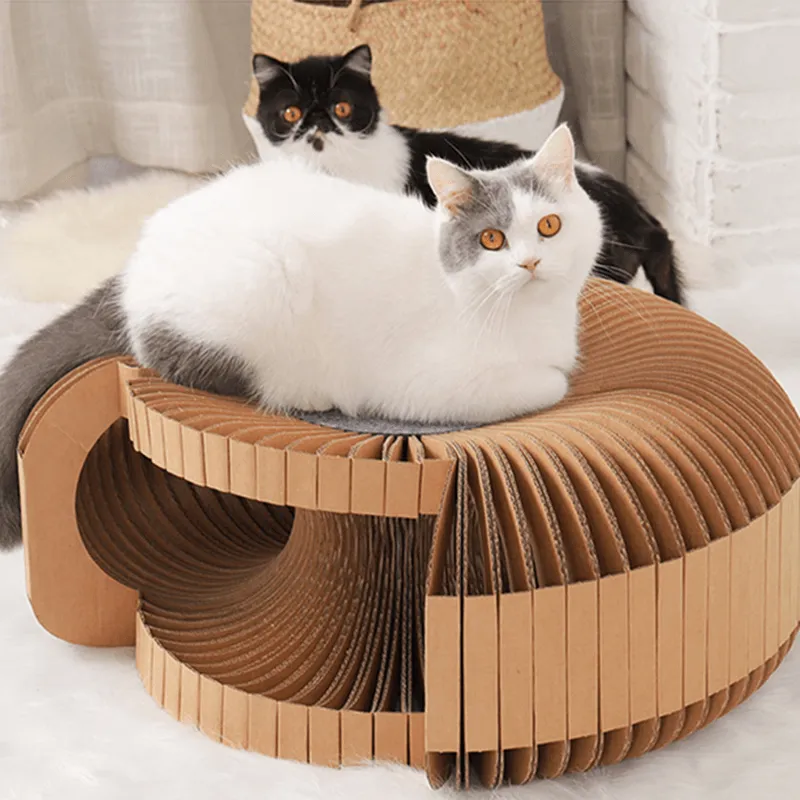 cardboard cat scratcher