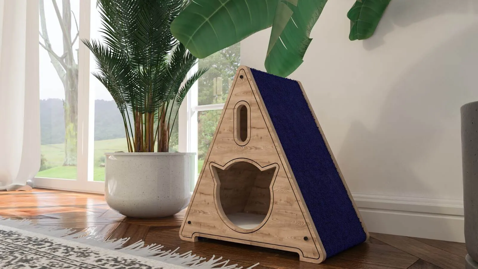 Cat Paw Teepee Scratcher