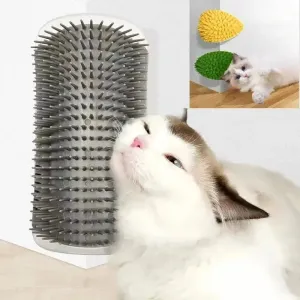 Cat Scratcher & Massager Combo for Happy Cats