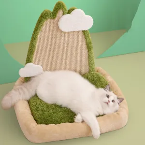 Cat Scratcher Bed Durable Cute with Cat Scratching Sisal Pads