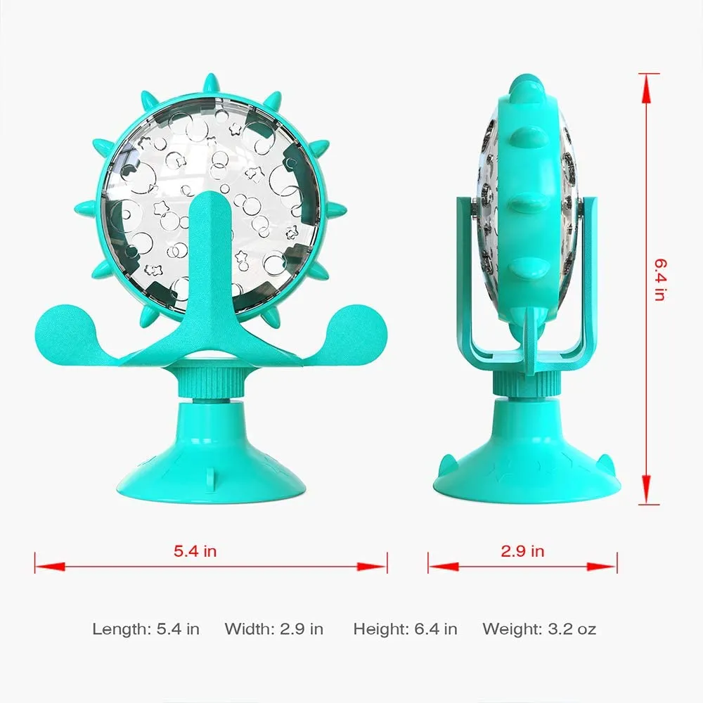 Cat Toys Dog Cat Feeding Interactive Wheel Toy