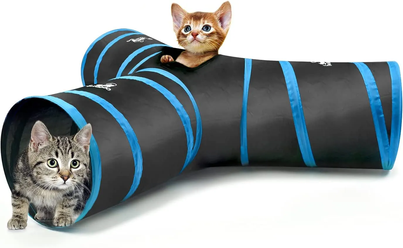 Cat Tunnel with Bell Balls