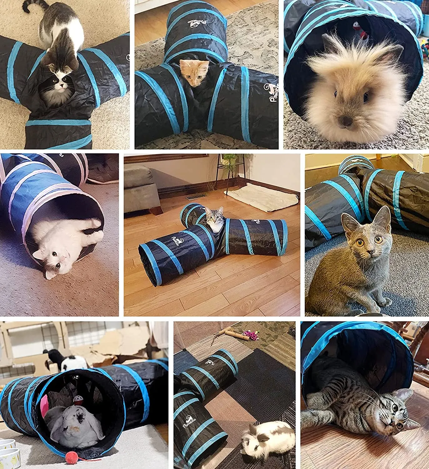 Cat Tunnel with Bell Balls