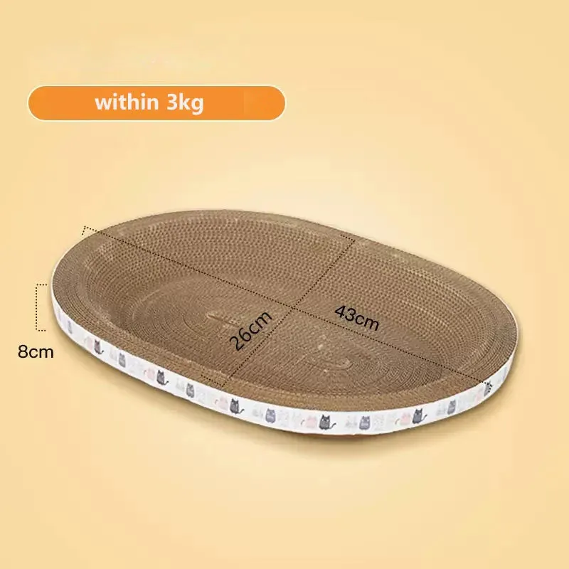 Corrugated Cat Scratcher for Claw Grinding & Play