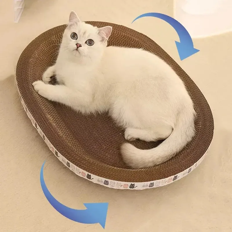 Corrugated Cat Scratcher for Claw Grinding & Play