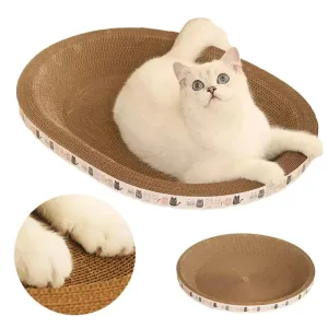 Corrugated Cat Scratcher for Claw Grinding & Play