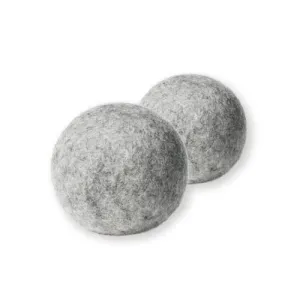 Creature ECO 100% Organic Wool Dog Balls 2-Pack - All Natural Soft Large Dog Ball- Eco Friendly Wooly Dog Toy - Safe for Your Pet & The Planet
