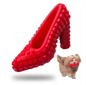 Dog Chew Toys for Aggressive Chewers - Treat Dispensing Chew Shoe Interactive Small Medium Dog Puzzle Toys