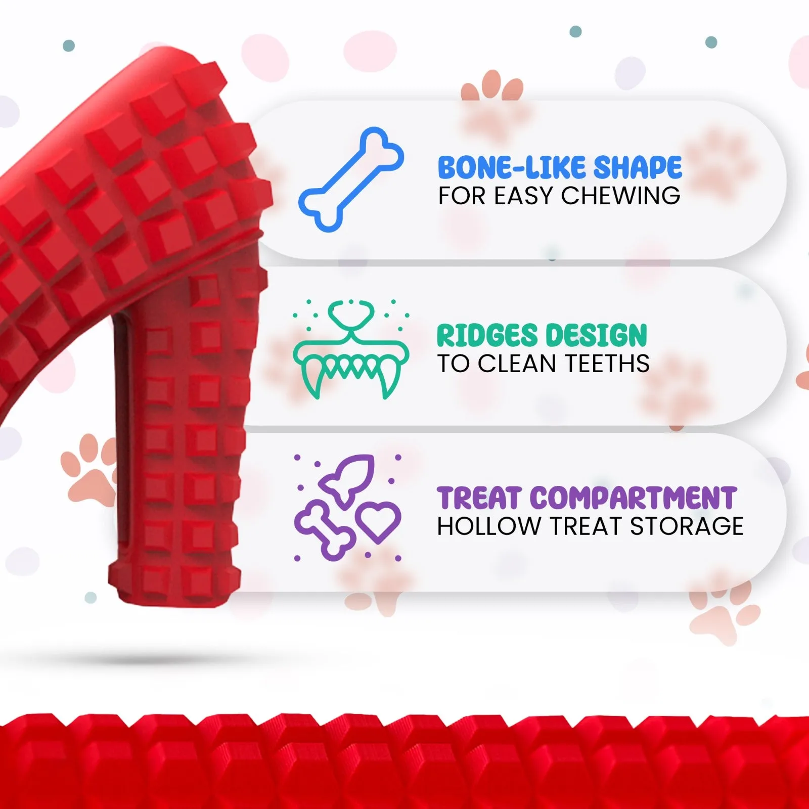 Dog Chew Toys for Aggressive Chewers - Treat Dispensing Chew Shoe Interactive Small Medium Dog Puzzle Toys