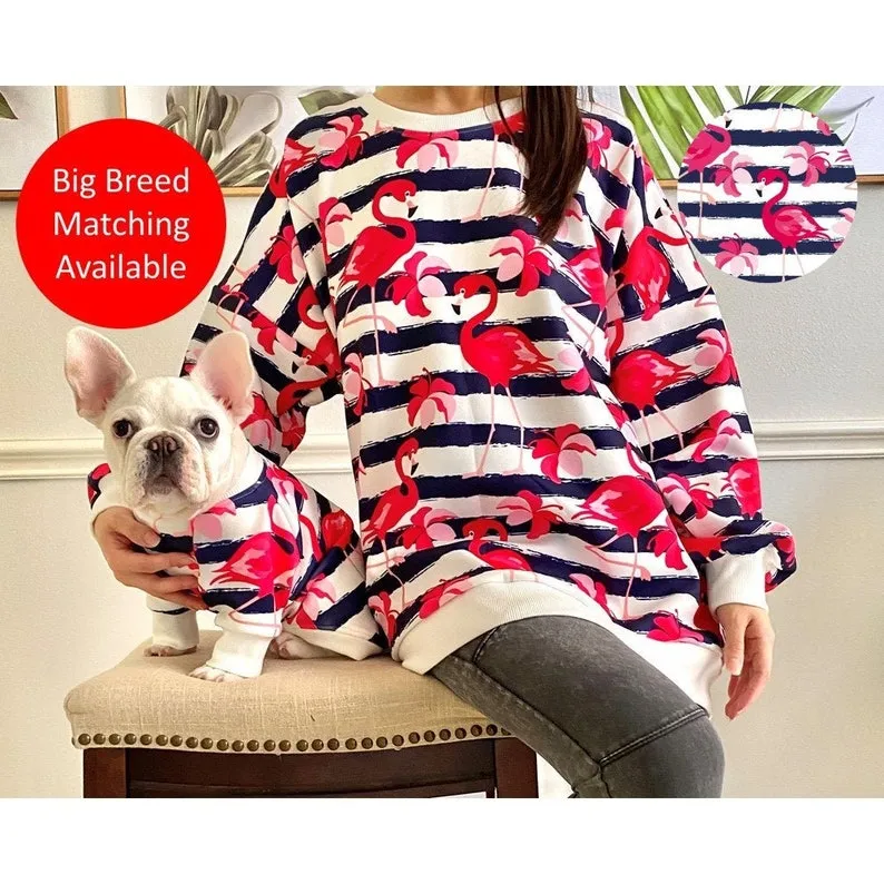 Flamingo Owner and Pet Matching Set