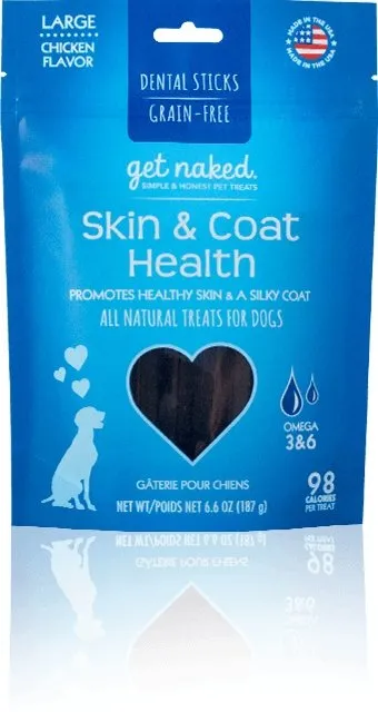 Get Naked - Grain-Free Dental Sticks - Skin & Coat Health