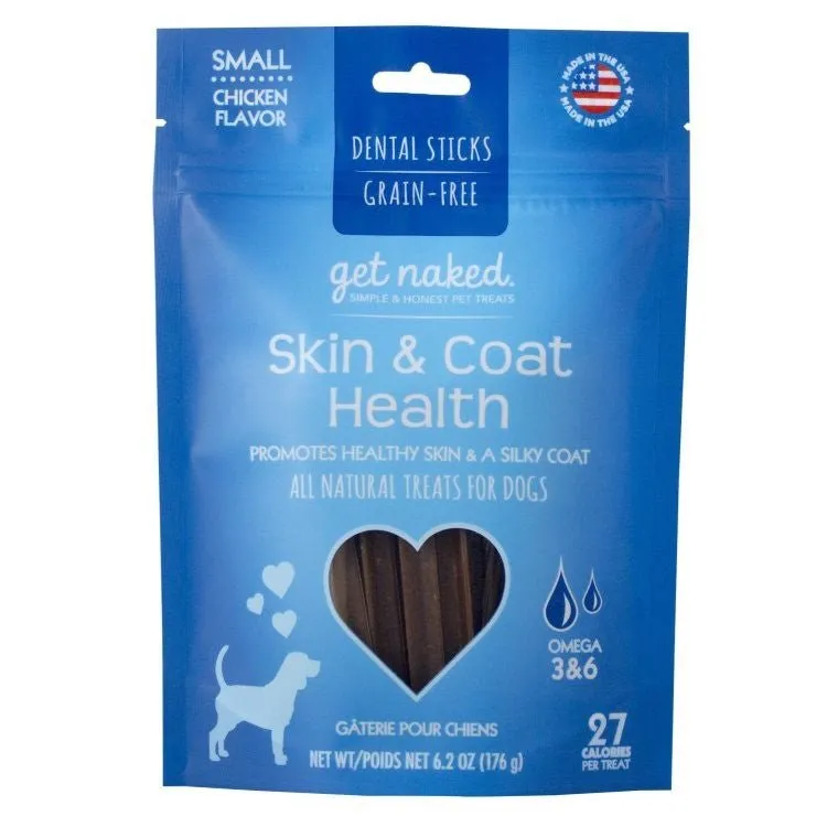 Get Naked - Grain-Free Dental Sticks - Skin & Coat Health