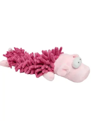 Hippo Dog Toy Pink