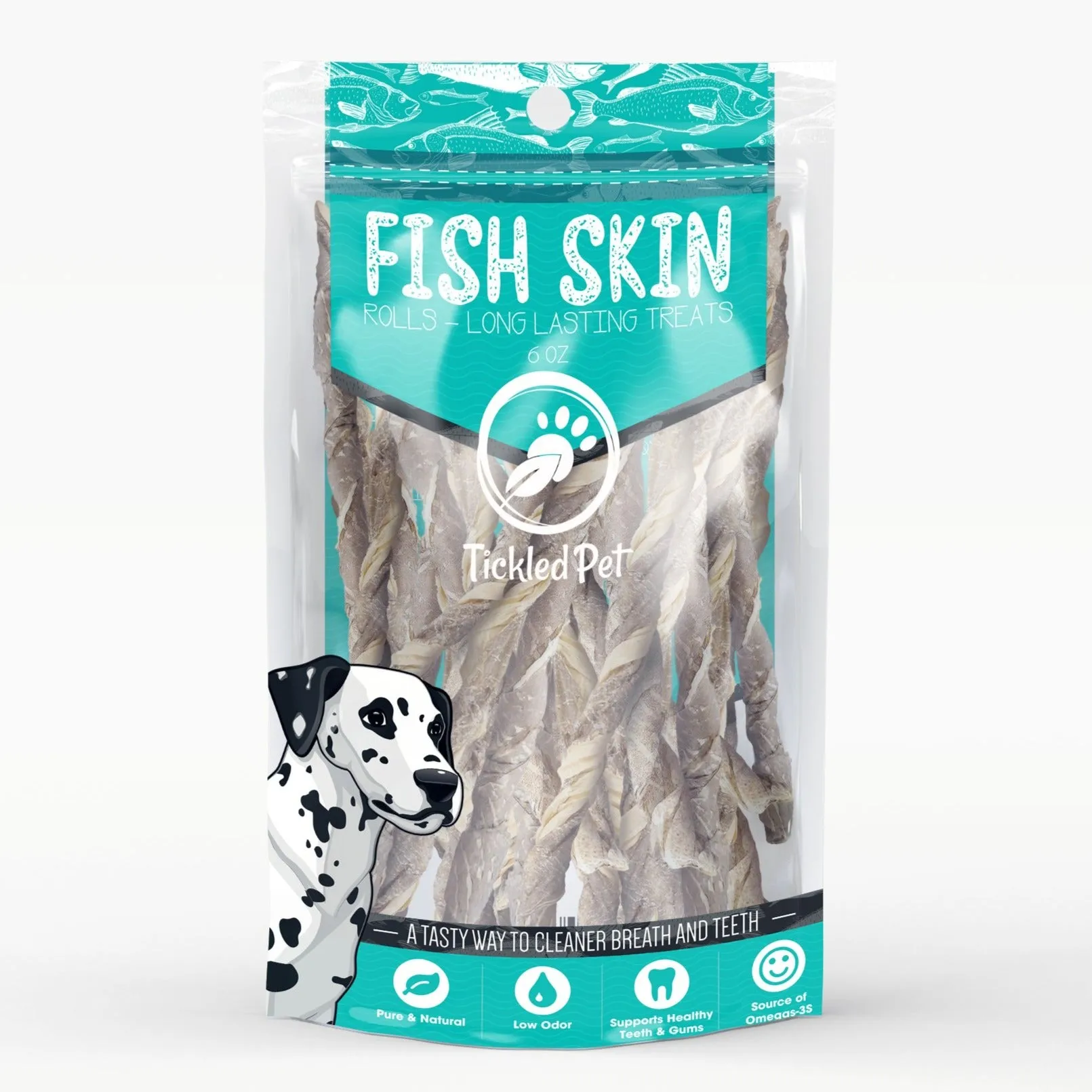 Icelandic Codfish Skin Rolls 6oz