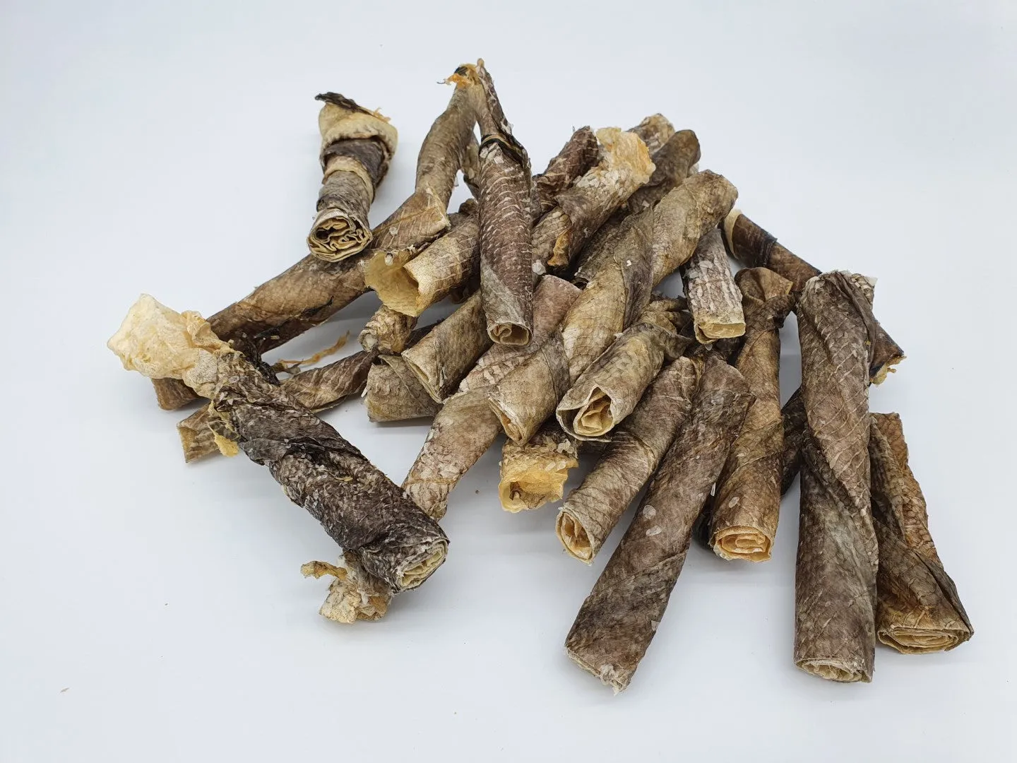 Icelandic Codfish Skin Rolls 6oz
