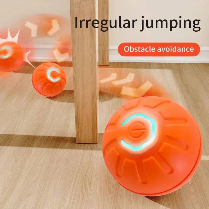 Interactive Moving & Bouncing Ball