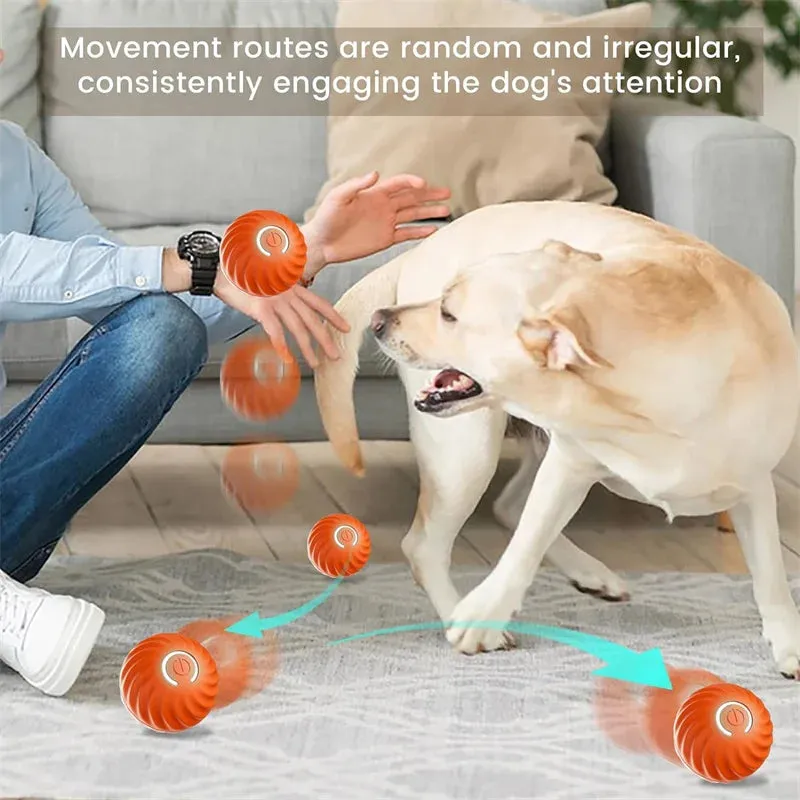 Interactive Moving & Bouncing Ball