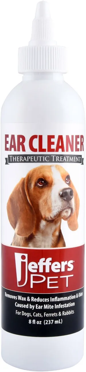 Jeffers Pet Ear Cleaner Therapeutic Treatment Solution