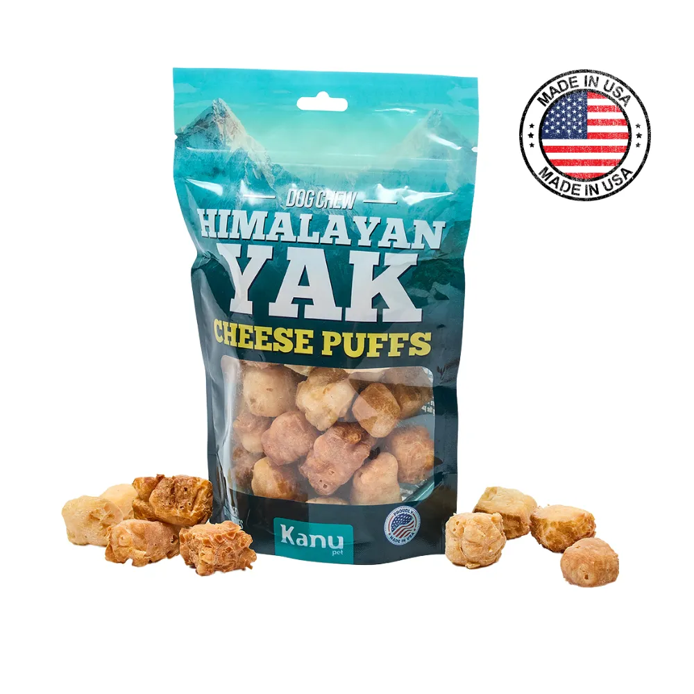 Kanu Pet  Himalayan Cheese Yak PUFF Natural Treat for Dogs
