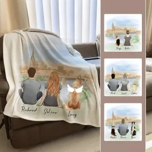 Nashville Personalized Pet & Owner Blanket