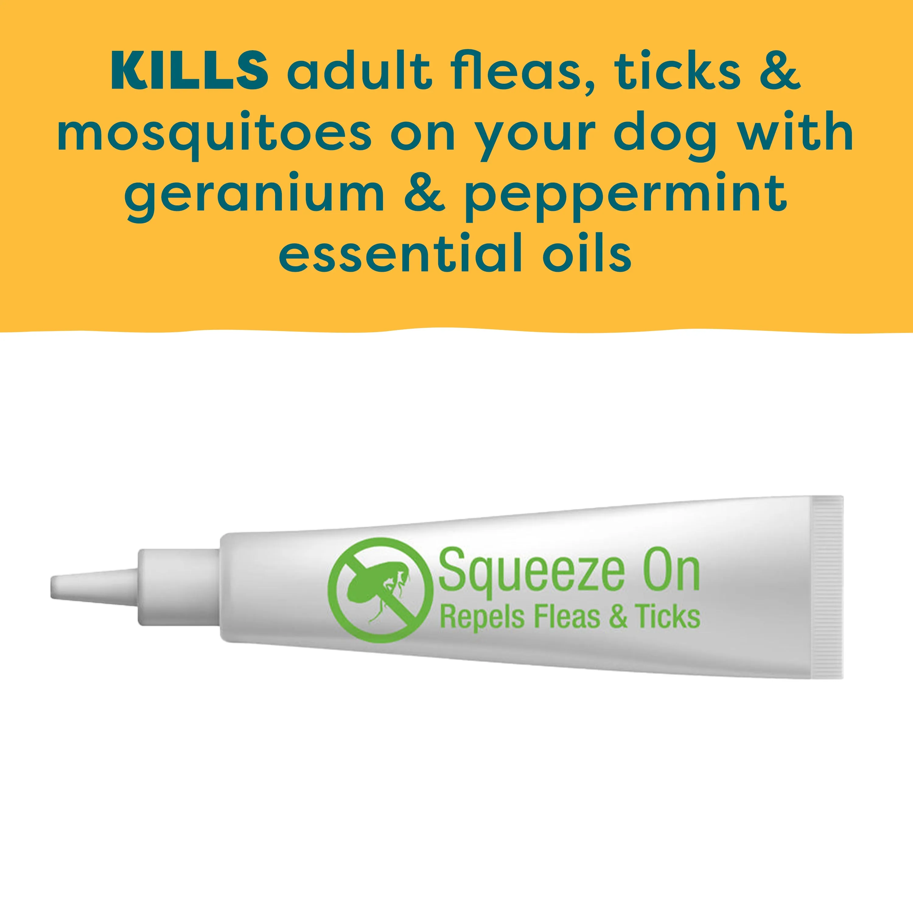 Only Natural Pet EasyDefense Herbal Squeeze-On Flea & Tick Repellent for Dogs