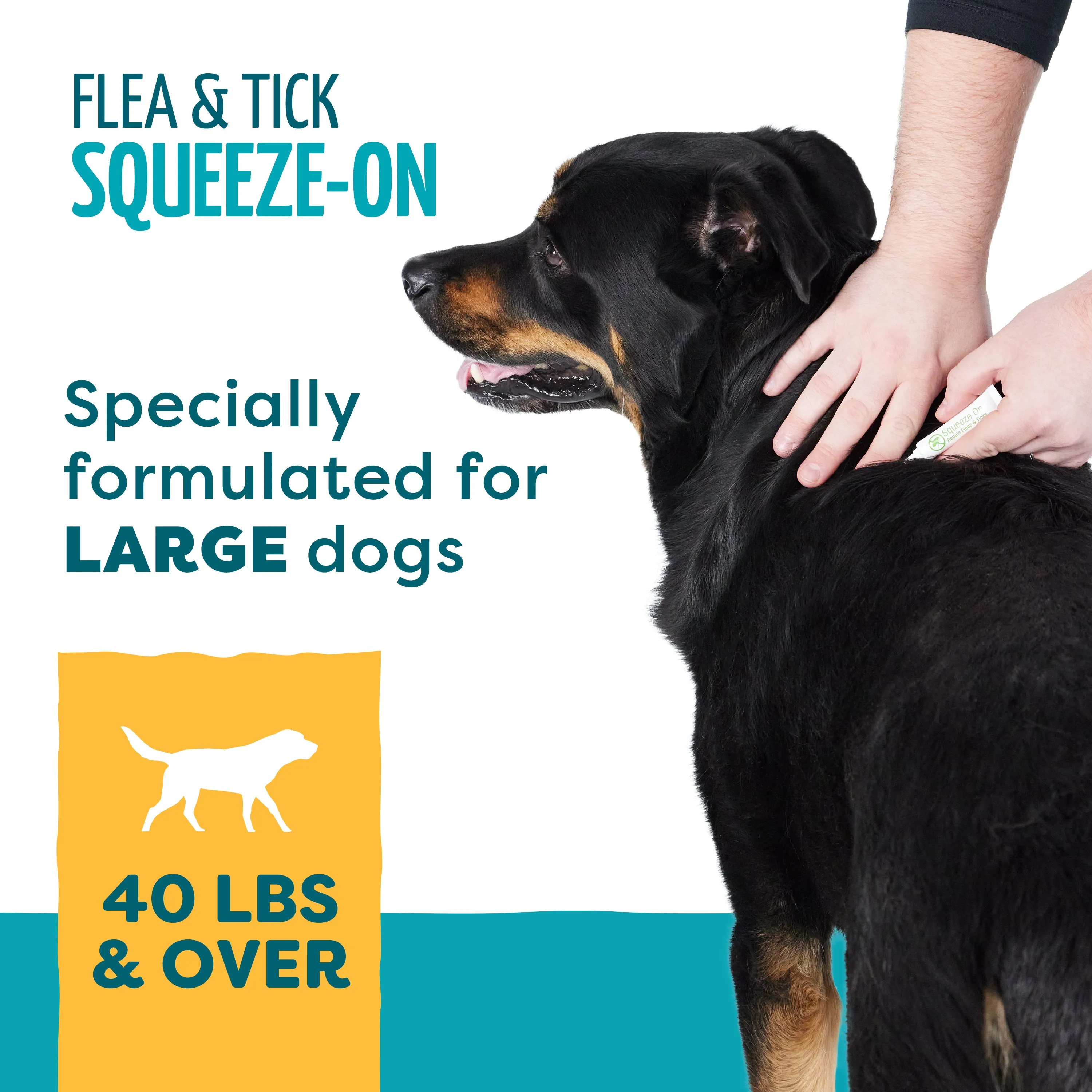 Only Natural Pet EasyDefense Herbal Squeeze-On Flea & Tick Repellent for Dogs