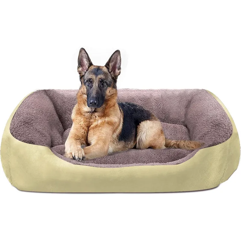 Orthopaedic Non Slip Bottom Soft Pet Bed For Dog
