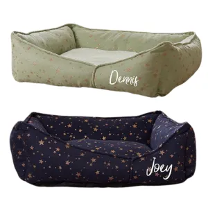 Personalised Starry Nights Dog & Cat Sofa Bed