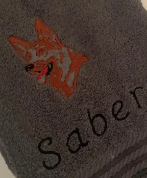 Pet Fleece Blanket - German Shepherd - Personalised