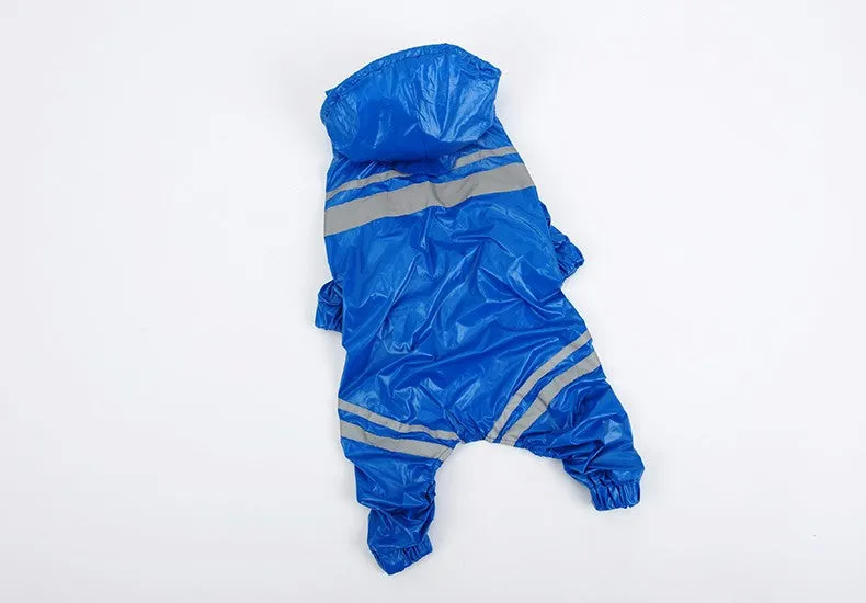 Pet Large Dogs Raincoat Out door walking Waterproof