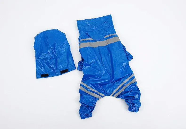 Pet Large Dogs Raincoat Out door walking Waterproof