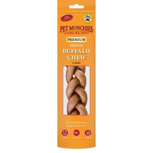Pet Munchies Buffalo Large Dog Chew Treat