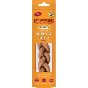 Pet Munchies Buffalo Medium Dog Chew Treat