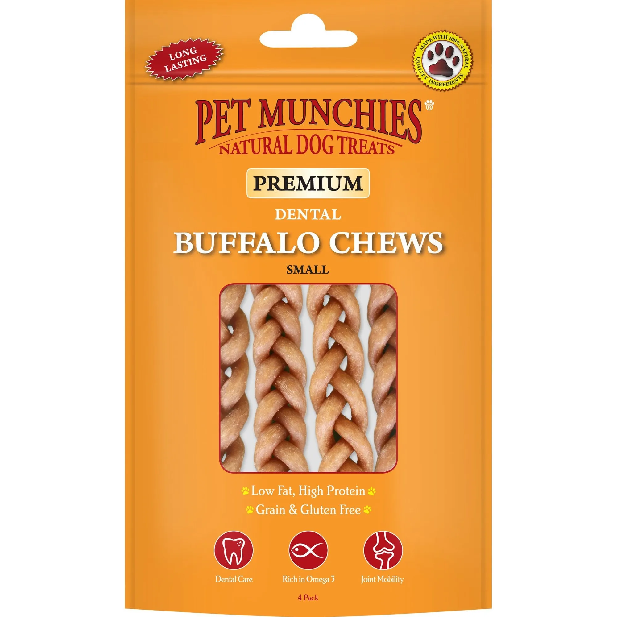 Pet Munchies Small Buffalo Chews