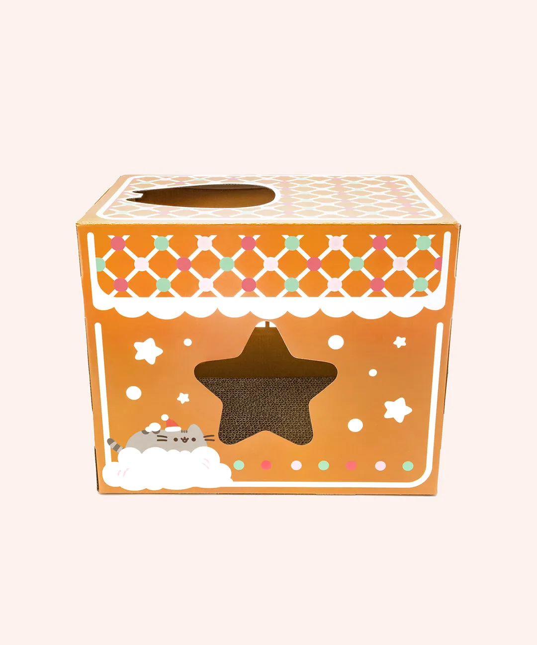Pusheen Pet Gingerbread House Scratcher