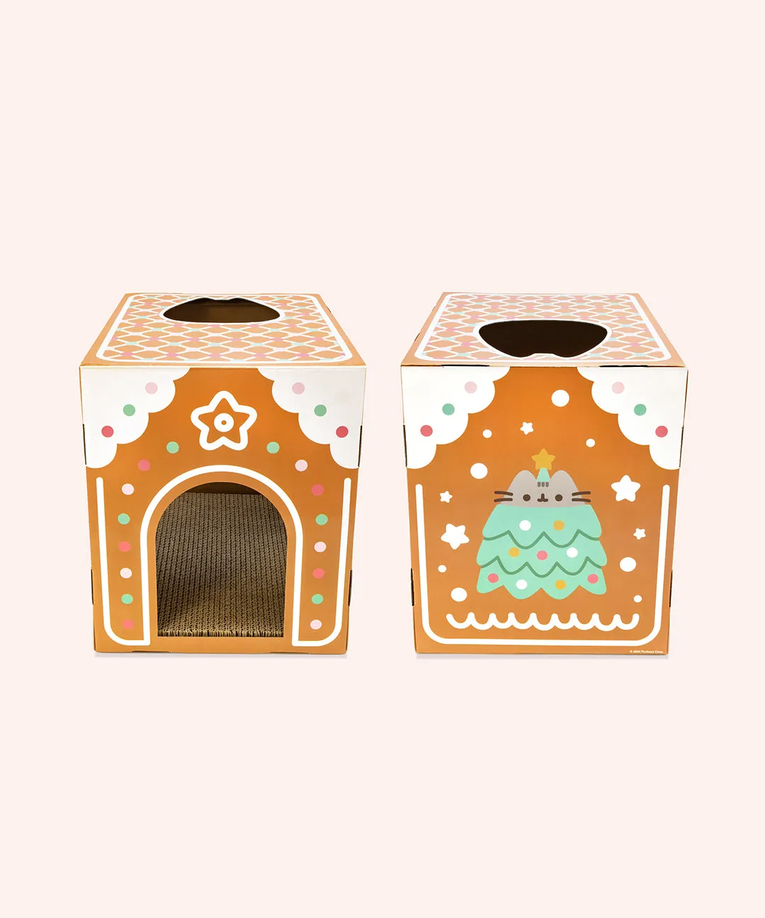 Pusheen Pet Gingerbread House Scratcher