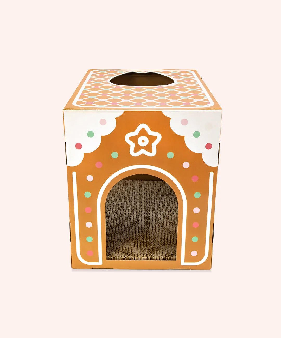 Pusheen Pet Gingerbread House Scratcher